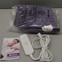 Heating Pad for Back, Neck & Shoulder Pain Relief, 17"x33" Electric Moist/Dry Heat Pad, 6 Heat & 4 Timer Settings, Auto Shut-Off, Machine Washable, Gifts for Valentine's Day, Women, Mom, Wife (Purple)