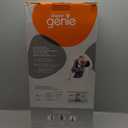 Diaper Genie Platinum Pail (Lily White) is Made in Durable Stainless Steel and Includes 1 Easy Roll Refill with 18 Bags That can Last up to 5 Months.