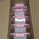 UMEIED 10 Pack Glass Food Storage Containers with Lids Leakproof, Airtight Glass Meal Prep Containers For Lunch, On The Go, Leftover, Dishwasher Safe