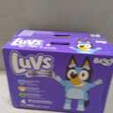 Luvs Size 4 Baby Diapers, Platinum Protection Bluey Diapers for Day & Night, Size 4, 144 Count 