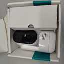 Arlo Essential Pan Tilt Security Camera 2K - Wired Plug-in Power Outdoor Camera, Person Recognition, Package Detection, Animated Preview, 1-Month Trial of Secure Plan, Auto Motion Tracking, 1 Cam