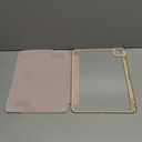New Compatible with iPad Pro 13 inch Case M5 2025/M4 2024 with Built-in Pencil Holder, Kidopire for iPad Pro 13 Case with Hard Clear Back Shell, Support Pencil Pro & Pencil USB-C, Auto Wake/Sleep,Pink