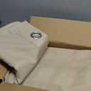 HolidayIdeas Outdoor Curtains for Patio Waterproof, 4 Panels - 54 x 84 Inch - Privacy Protection & Light Filtering Curtains Cream Grommet Outside Curtains for Porch, Gazebo, Pergola, Backyard