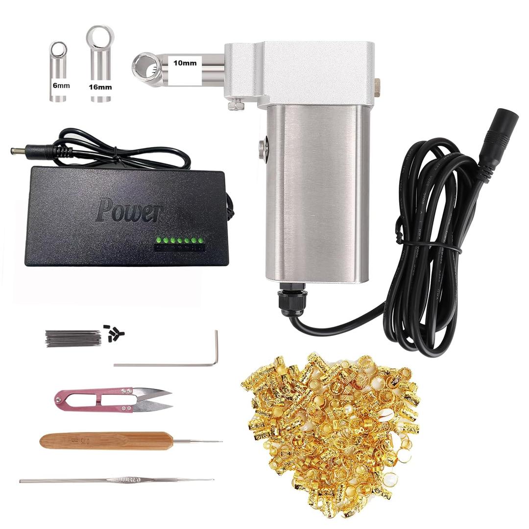 Dreadlock Machine for locs Portable Electric Instant Loc Machine for Dreadlocks Maker Can Be Directly Work on Head