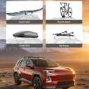 KINGGERI 300lbs Roof Rack Cross Bars - Compatible with Toyota RAV4 2026 with Flush Side Rails, Lockable Heavy Duty Aluminum Roof Rails Crossbars Luggage Cargo SUV Accessories