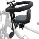 Front Mount Kids Bike Seat for Adult Bike - Baby & Toddler Bicycle Seat with Adjustable Footrests, for Children 1-5 Years, Easy-Install Child Carrier for Commuting & Family Rides