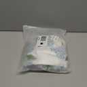 MUGINYU Cabinet Curtains 28" W x 51" L Sink Skirt for Bathroom, Blue Green Floral Hydrangea Short Curtains for Kitchen &Classroom, Vintage Farmhouse Closet Dishwasher Curtain with Velcro