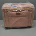 Softside Expandable Luggage with 4 Spinner Wheels, 20 Inch Lightweight Suitcase for Men and Women, Pink