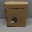 Greenhouse Heater with Digital Thermostat, Grow Tent Heaters, Overheat Protection, Fast Heating for Green House, Flower Room, Yellow