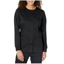 Amazon Essentials Women's Scrub Snap Jackets – 1 in Size M, 1 in Size L