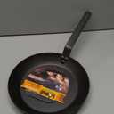 Lodge 10 Inch Carbon Steel Skillet - PFAS-Free Pre-Seasoned Carbon Steel Frying Pan for High-Heat Searing - Long Handle Design for Omelets, Grilling, and Campfire Cooking - Made in the USA