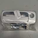 Automotive Front Right Passenger Side Exterior Door Handle Compatible for Toyota Camry 1997-2001, Durable Plastic Silver Tone