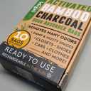Activated Charcoal Odor Absorber for Strong Odors in Car, Closet, Shoe, Basement. 10 Activated Charcoal Bags Odor Absorbers for Home. Bamboo Charcoals Air Purifying Bag Charcoals Deodorizer Eliminator