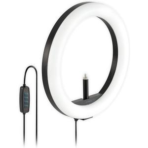 Kensington L1000 Bicolor Ring Light with Webcam Mount for Video Conferencing (K87653WW)