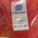 Colortone 100% Cotton Reactive Tie Dye T-Shirt for Women and Men (3X-Large, Blaze)