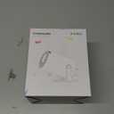 Magcubic 2026 Upgraded HY300PRO Mini Projector with WiFi and Bluetooth, Portable Projector 4K Support, Auto Keystone, 180 Degree Rotation, Smart Proyector for Home Outdoor (White)