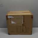 Qcen Juicer Machine, 500W Centrifugal Juicer Extractor with Wide Mouth 3 Feed Chute for Fruit Vegetable, Easy to Clean, Stainless Steel, BPA-free (Black)