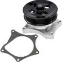 Engine Water Pump with Gasket Pulley, Compatible with 2017-2019 Chevy Cruze, 2018-2021 Equinox, 2016-2022 Malibu, 2016-2021 Spark 2018-2021 GMC Terrain 2016-2019 Buick Encore, Replace# 12667387