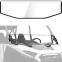 Half Windshield for 2025 Polaris RZR XP 1000, Polycarbonate UTV Front Clear Half Windscreen for Polaris RZR XP 1000 / XP 4 1000 2024+ Accessories, Shock Resistant Prevents Rocks Wind Debris