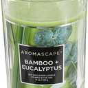 PT41900 2-Wick Scented Jar Candle, Bamboo & Eucalyptus, 19-Ounce, Green (1.18 Pound (Pack of 1))