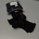 ANZERMIX Women's Breathable Cotton Thong Panties Pack of 6 (Black-6PK, Large)