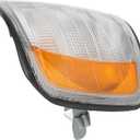 Side Turn Light for E Class W124 1984‑1995, Front Turn Corner Lamp Indicator (Left 1248260043)