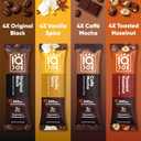IQJOE Mushroom Coffee Packets - Variety Pack | 16 Stick Packs | Lion's Mane, Magnesium L-Threonate, Adaptogens | Instant Coffee for Jitter-Free Focus, Clarity & Energy | Keto, Vegan, Zero Sugar, Best By 02/29/28