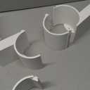 Poop Toilet Paper Holder Stand with Shelf, 3D Printed Funny Bathroom Decor, White Cute Quirky Wall-Mounted Storage for Toilet Paper Rolls, Ideal Gift for Boys and Girls