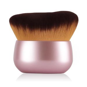 Extra Large Makeup Brush & Self Tanning Brush For Self TannerFor FoundationArms And Legs makeup&Bronzer Blend, Body Makeup,Face&Back Makeup - Easy Use, Wet/Dry Use (Rose Gold)