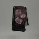 Hekodonk for Samsung Galaxy Note 10 Case, Heavy Duty Shockproof Protection Hard Plastic+Silicone Rubber Hybrid Protective Case for Samsung Galaxy Note 10, White Flower