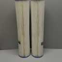 20 Micron 20-Inch Whole House Water Filter Replacement Cartridge, Pleated Sediment Water Filters 4.5" x 20" for Well Water, Compatible with ECP5-20BB, R30-20BB, S1-20BB, SPC-45-2020, 2 Pack