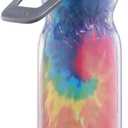 O2COOL ArcticSqueeze Insulated Mist 'N Sip Water Misting Bottle - Tie Dye, 20 Fluid Ounces, Plastic