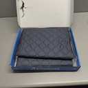 Washable Guinea Pig Cage Liners, 2 Pack 24"x47" Reusable Guinea Pig Pee Pads,Waterproof Super Absorbent Anti-Slip Pee Pads,Pet Bedding Liner for Dog,Small Animals,Bunny -Grey