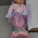 BABESIDE Mermaid Baby Doll - 17-Inch Realistic Soft Baby Dolls with Playful Mermaid Tail & Accessories Easy to Carry Mermaid Toys for 3 4 5 6 7 8 9 Years Girls Birthday Gift, Pretend Play & Christmas