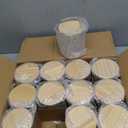 14 OZ Thick Candle Jars for Making Candles 12 Pcs, 3 Wick Empty Jars with Wood Lids for Candle Making, Sample Container,Clear