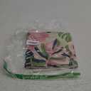 Boho Palm Leaves Spring Summer Table Runner, Tropical Hibiscus Flower Floral Bohemian Kitchen Dining Table Decoration, Pink Green Botanical Indoor Outdoor Home Decor Party Supply 13 x 36 Inch