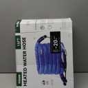 RVGUARD Heated Water Hose 15FT for RV, -20  Freeze Protection Heated Water Hose with Energy-Saving Thermostat, Lead and BPA Free for RV/Home/Garden