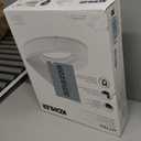 KOHLER 25875-0 Hyten 3" Height, Elevated Soft Close Elongated Toilet Seat, Contoured Seat with Grip-Tight Bumpers, Quick-Attach Hardware, No Slam Toilet Seat, White