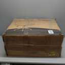 Marsail Armless-Office Desk Chair with Wheels: PU Leather Cross Legged Wide Chair,Comfortable Adjustable Swivel Task Chairs for Home,Office,Make Up,Small Space,Bed Room(Balanced Beige)