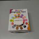 Beginners Crochet Yarn Set - 3x50g Snowy White, Chunky Thick Bulky Cotton Soft for Easy Stitches, Knitting & Crocheting