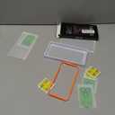 Milomdoi 3 Pack Privacy Screen Protector for iPhone 17 Pro Max [Phone Case Friendly] Accessories Private Film, 3 Pacs Tempered Glass Camera Lens Protector, with Mounting Frame for Apple Anti Spy,Black