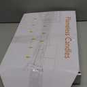 Homemory 9 Pcs Flameless Candles with Embedded Star String Fairy Lights, Battery Operated Candles, LED Candle, Fake Candles with Remote Control and Timer (Ivory)