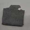 Hiasan Faux Linen Square Tablecloth - Wrinkle and Stain Resistant Washable Table Cloth for Kitchen Dining Room Holiday Table Cover for Party Dinner, Grey, 30 x 30 Inch