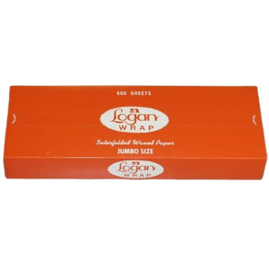 logan Interfolded Dry Waxed Deli Paper, 10.75" Length X 15" Width, White- 500
