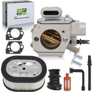 1128 120 0629 11281200629 Carburetor Chainsaw with Fuel Filter Air Filter Negative Pressure Pipe Air Inlet for Stihl MS461 MS 461 for W-albro HD50 Carb