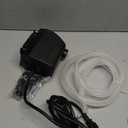 VIVOSUN 1050 GPH 100W Submersible Water Pump, Quiet Fountain Pump With 13.1 ft Head Lift, 6.6 ft Power Cord, 3 Nozzles, Tubing, & 2 Clamps, For Fish Tank, Pond, Aquarium, Hydroponics