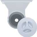 Rx Clear Heavy Duty Wide-Mouth Complete Thru-Wall Skimmer Kit for Above-Ground Swimming Pool | Made of Non-Corrosive Abs Plastic | Chemical Resistant | White