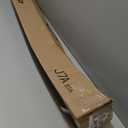 Amazer Spring Tension Shower Curtain Rod, 54-90 Inches Rust-Resistance Tension Curtain Rod Bathroom Rod, Adjustable Shower Curtain Rod No Drill, Nickel