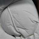 Luxury Feathers Down Pillows King Size Set of 2, Hotel Quality Fluffy Bed Pillows, Soft Pillows for Sleeping, Organic Cotton Cover(20x36”, Pack of 2)