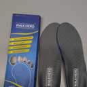 Plantar Fasciitis Feet Insoles Arch Supports Orthotics Inserts Relieve Flat Feet, High Arch (Mens 6-6 1/2 | Womens 8-8 1/2) (Gray)